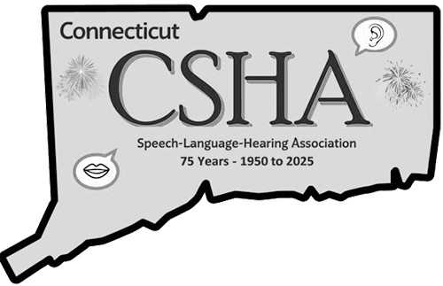 logo for Connecticut Speech-Language-Hearing Association